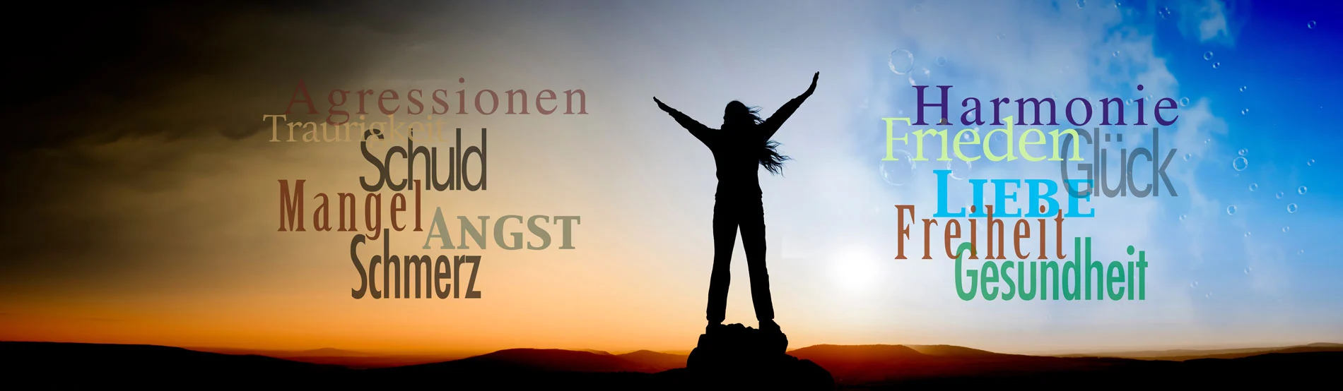 Hypnose gegen Angst: Transformation von negativen Gefühlen wie Angst und Schmerz hin zu innerem Frieden, Freiheit und Glück